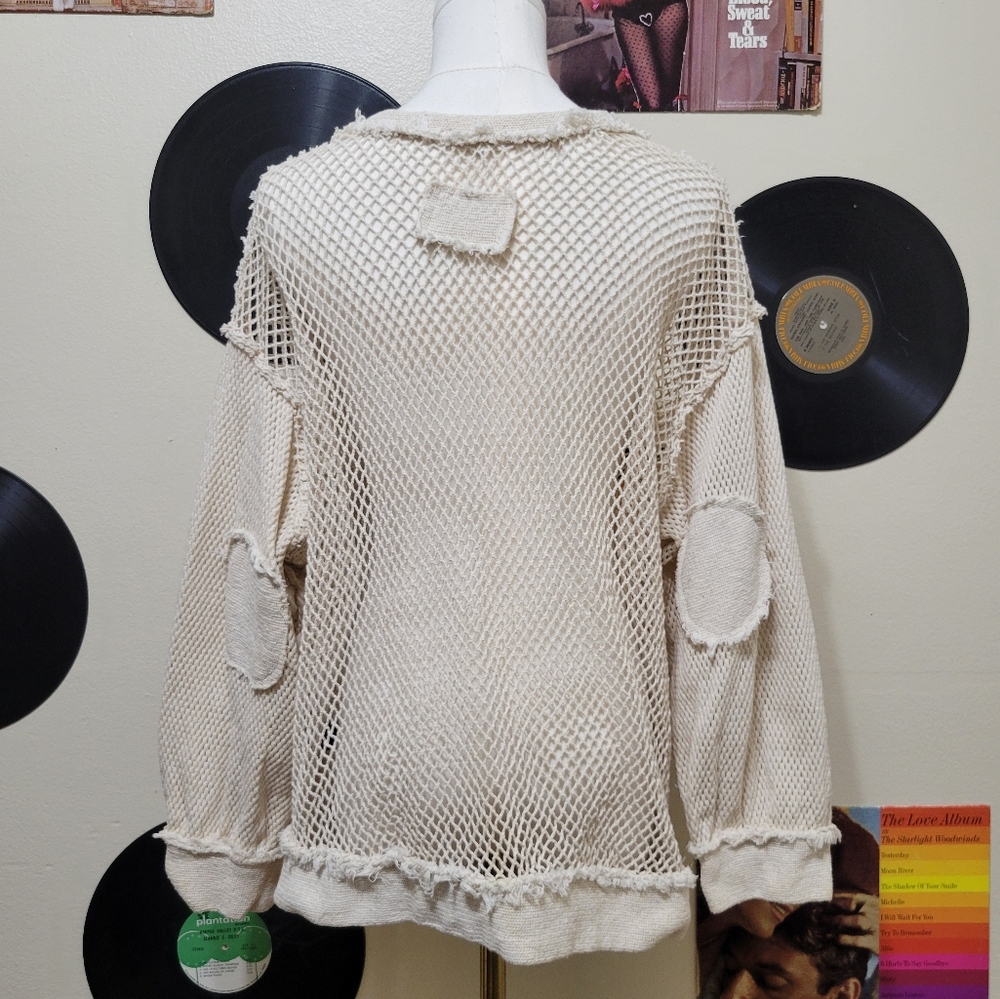 POL | Sheer Net Zip-Up Jacket - Picture 5 of 8